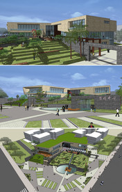 现代风格售楼中心