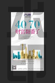 地产公寓投资广告