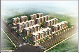 住宅 3D模型 带材质