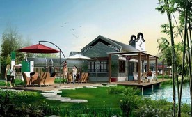 园林景观 住宅景观 园林效果图