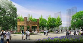 园林景观 住宅景观 园林效果图