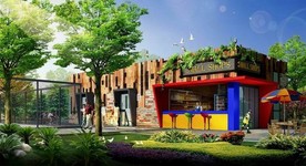 园林景观 住宅景观 园林效果图