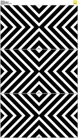 黑白对称三角图形背景