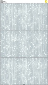 4K银色粒子爱心背景