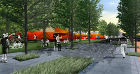 建筑景观效果图图片