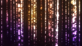 光斑粒子瀑布水晶帘