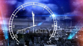 蓝色唯美婚礼婚庆开场