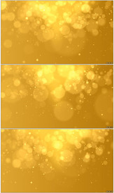 4K大气金色粒子雨光斑典礼背景