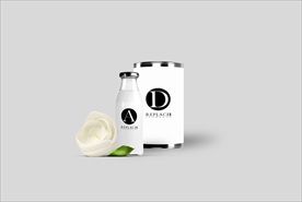 奶粉容器展示样机