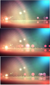 唯美光线动感光斑光点包装背景