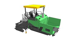 中铁建施工路面沥青混凝土摊铺机