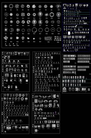 CAD建筑材质总图
