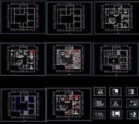 经典家装装饰图纸
