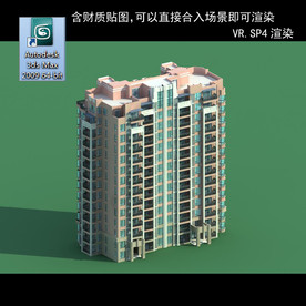 高层住宅 小区 住宅 室外