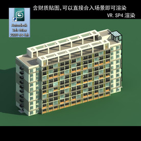 高层住宅 小区 住宅 室外