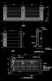 围墙设计施工图