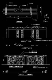 住宅围墙建筑施工图