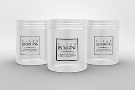 3个桶包装样机液体桶包装图片