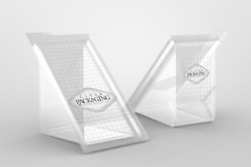 异形透明玻璃PSD样机模板图