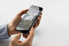 手机智能贴图样机效果图图片