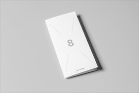 高档通用 折页内容页样机图片