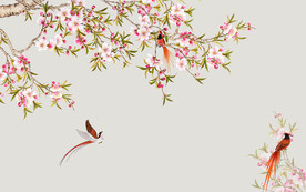 工笔花鸟富贵鸟