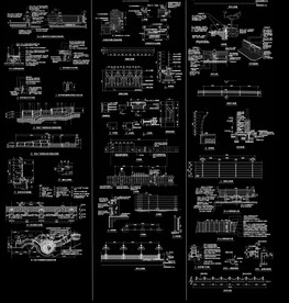 围墙建筑节点图