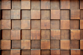 3D立体方块背景墙