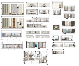 家居装饰彩平效果图