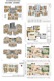 地产样板房平面图