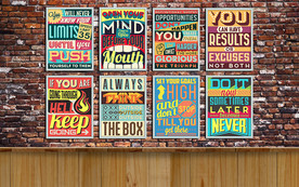 欧式复古红砖背景墙