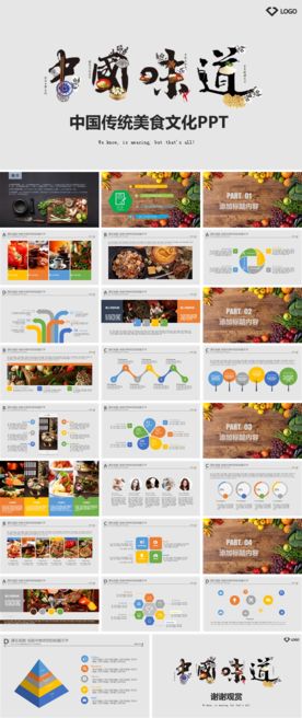 美食文化PPT