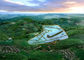 创意设计鞋子草图鸟瞰图