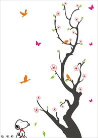 衣柜花纹 移门图案 墙贴画