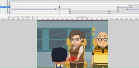 承传中国传统文化剪纸剪花40秒