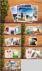 旅游电子相册青春记忆ppt模板