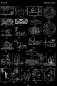 家具CAD雕刻画集