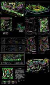 公园绿化规划设计图纸