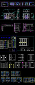 实木衣柜CAD图纸
