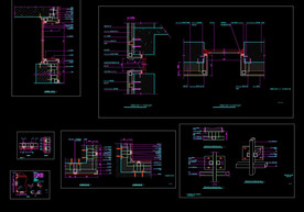 干挂铝塑板幕墙节点详图