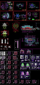 古建筑设计CAD图纸