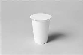 一次性酸奶纸杯样机图片