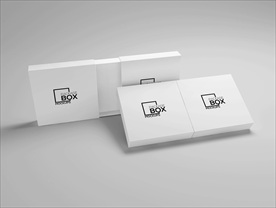 高档抽拉盒可合并包装样机