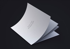 杂志画册封面一键智能贴图效果