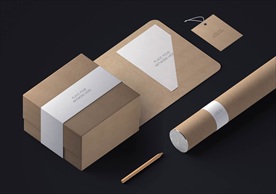 科技产品包装盒设计效果图图