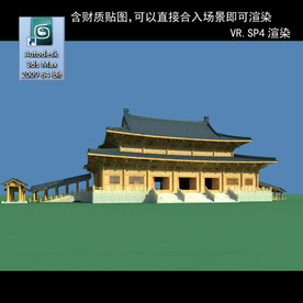 中式建筑 中式多层 中式民居