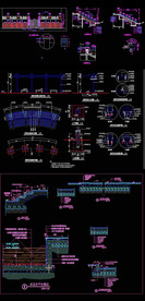 园林构件大样图纸