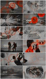 震撼多边形图文展示