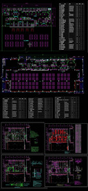 企业饭堂设计CAD图