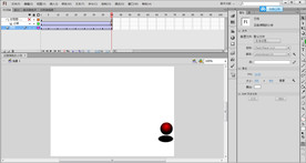 沿路弹跳的小球